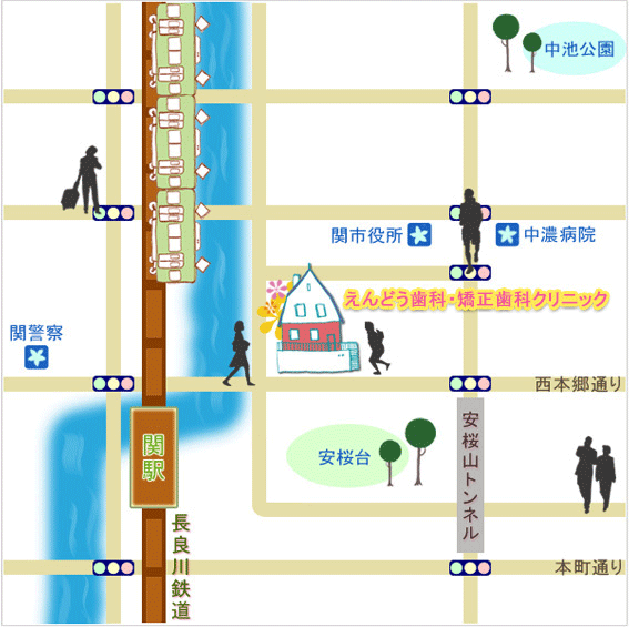 拡大地図
